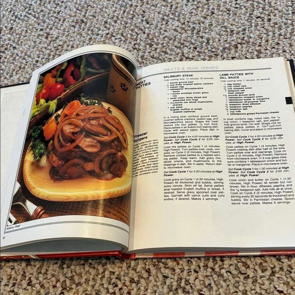 Whirlpool Micro Menus Cookbook - Vintage